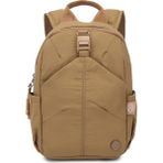 Smart Bags Mikro Poly Kumaş Küçük Boy Kadın Sırt Çantası 3334 - Kahve