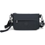 Smart Bags Minik Boy Krinkıl Kumaş Kadın Postacı Çantası Smart Bags 1191 - Siyah