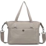 Smart Bags Nano Metalik Kumaş Kadın Omuz Çantası BC 3127 - Vizon