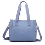 Smart Bags Omuz Askılı Kadın Çantası Krinkıl Kumaş 3110 J.Mavi