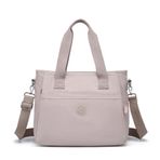 Smart Bags Omuz Askılı Kadın Çantası Krinkıl Kumaş 3110 Kum