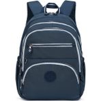 Smart Bags Orta Boy Kadın Sırt Çantası Smart Bags Krinkıl Kumaş 3223 - Lacivert