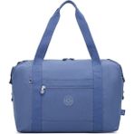Smart Bags Orta Boy Su Geçirmez Extra Hafif Krınkıl Kumaş El Valizi ve Spor Çantası Mavi - STD
