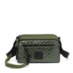 Smart Bags Parlak Kumaş Çapraz Askılı Kadın Postacı Çantası 3249 - Yeşil