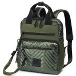Smart Bags Parlak Kumaş Küçük Boy Askılı Kadın Sırt Çantası 3250 - Yeşil