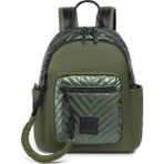 Smart Bags Parlak Kumaş Küçük Boy Askılı Kadın Sırt Çantası 3252 - Yeşil