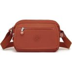 Smart Bags Postacı Kadın Çantası Krinkıl Kumaş 3166 - Kiremit