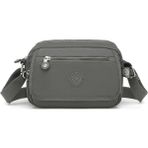 Smart Bags Postacı Kadın Çantası Krinkıl Kumaş 3166 - Koyu Gri