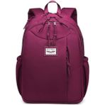 Smart Bags Sırt Çantası Okul Boyu Laptop Gözlü 3200 - Bordo