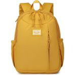 Smart Bags Sırt Çantası Okul Boyu Laptop Gözlü 3200 - Hardal