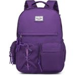 Smart Bags Sırt Çantası Okul Boyu Laptop Gözlü 3205 - Mor