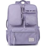 Smart Bags Sırt Çantası Okul Boyu Laptop Gözlü 3210 - Eflatun