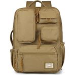 Smart Bags Sırt Çantası Okul Boyu Laptop Gözlü 3210 - Kahverengi