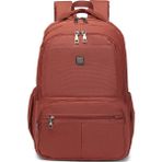 Smart Bags Smart Su Geçirmez Çift Gözlü Büyük Boy Ortaokul ve Lise Sırt Okul Çantası Kiremit