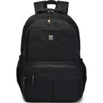 Smart Bags Smart Su Geçirmez Çift Gözlü Büyük Boy Ortaokul ve Lise Sırt Okul Çantası Siyah