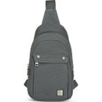 Smart Bags Smart Unisex Body Bag Tasarım Vücut Sırt ve Göğüs Çantası Ayarlanabilir Askılı Gri - Standart