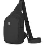 Smart Bags Smart Unisex Body Bag Tasarım Vücut Sırt ve Göğüs Çantası Ayarlanabilir Askılı Siyah - Standart