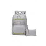 Smart Bags SMB 3234 Açık Gri Unisex Sırt Çantası