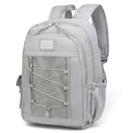 Smart Bags SMB 3238 Açık Gri Unisex Sırt Çantası