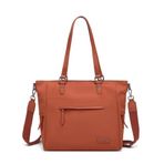 Smart Bags Twill Dimi Kumaş Kadın Omuz Çantası 3323 - Kiremit
