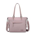 Smart Bags Twill Dimi Kumaş Kadın Omuz Çantası 3323 - Ten