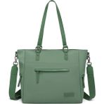 Smart Bags Twill Dimi Kumaş Kadın Omuz Çantası 3323 - Yeşil