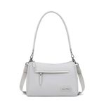 Smart Bags Twill Dimi Kumaş Kadın Omuz Çantası 3325 A.Gri