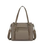 Smart Bags Twill Dimi Kumaş Kadın Omuz Çantası 3329 A.Kahve