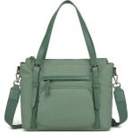 Smart Bags Twill Dimi Kumaş Kadın Omuz Çantası 3329 - Yeşil