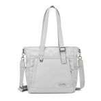 Smart Bags Twill Dimi Kumaş Kadın Omuz Çantası 3331 A.Gri