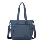 Smart Bags Twill Dimi Kumaş Kadın Omuz Çantası 3331 Füme Laci