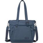 Smart Bags Twill Dimi Kumaş Kadın Omuz Çantası 3331 - Füme