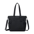 Smart Bags Twill Dimi Kumaş Kadın Omuz Çantası 3331 - Siyah