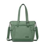 Smart Bags Twill Dimi Kumaş Kadın Omuz Çantası 3331 - Yeşil