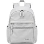 Smart Bags Twill Dimi Kumaş Kadın Sırt Çantası 3332 - Açık Gri