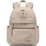Smart Bags Twill Dimi Kumaş Kadın Sırt Çantası 3332 - Bej