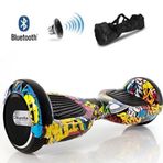 Smart Balance Smart Scooter Grafiti Elektrikli Kaykay Bluetooth Speakerlı Hoverboard