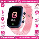 Smart Best Smartbest Y-10 Lbs Çocuk Takip Saati Sim Kartlı Arama, Kameralı ve Gizli Dinleme Özellikleriyle - Pembe