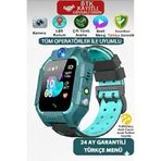 SMART BEST Y-10 Gps Konumlu Akıllı Çocuk Takip Saati Sim Kartlı Arama, Gizli Dinleme Özellikli -YEŞİL