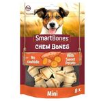Smart Bones 128 gr Köpekler İçin Tatlı Patates Mini 8 Minis Mama