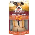 Smart Bones Orta Irk Köpekler İçin Tatlı Patatesli 158 gr 2'li Düğümlü Kemik
