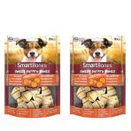 Smart Bones Tatlı Patatesli Küçük Irklar İçin Düğümlü Köpek Ödül Kemiği (8Li) 128Gr X 2 Adet