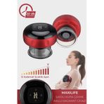 Smart Cupper Şarjlı Kupa Çekme Işık Tedavili Hacamat Masaj Vakum Cihazı - Kırmızı