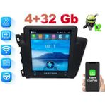 Smart Dragon Honda Civic Fb7 9.7 inç Tesla 2012-201 6-64 GB Android Carplay Multimedya