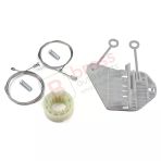 Smart Fortwo Mk1 450 1998-2007 2/3-Kapı Hb Coupe Cabrio Convertible İçin Sol Cam Kriko Tamir Seti