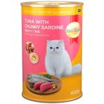 Smart Heart Kedi Konservesi Sardalya Ve Ton Balıklı 400 Gr