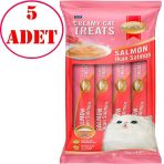 Smart Heart Somonlu Krema Kedi Ödül Maması 4X15 gr 5 Ad