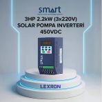 Smart - İnges 3 Hp 2.2 Kw 3X220 Solar Pompa İnverteri - 220 Volt Güneş Enerji Sistemi Sürücüsü