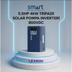 Smart - İnges 5.5 Hp 4 Kw Trifaze Solar Pompa İnverteri - 380 Volt Güneş Enerji Sistemi Sürücüsü