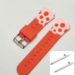 Smart Kıds Akıllı Saat Kordonu Uyumlu Sılıkon Kırmızı Renk - 20 Mm